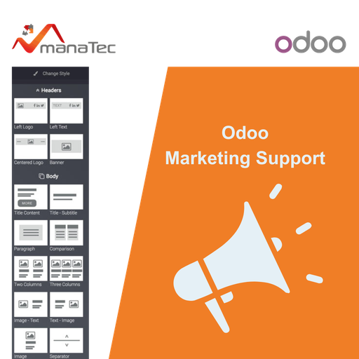 Odoo Marketing Support